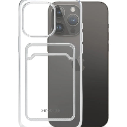 Mobilize Gelly Card Case Apple Iphone 14 Pro Max Clear