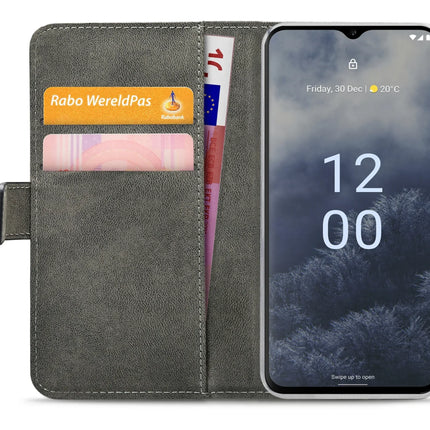 Mobilize Classic Gelly Wallet Book Case Nokia G60 5G Black