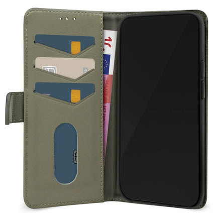 Mobilize Premium Gelly Wallet Book Case Apple Iphone 13 Pro Green