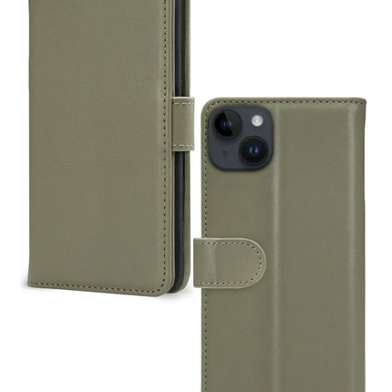Mobilize Premium Gelly Wallet Book Case Apple Iphone 14 Plus Green