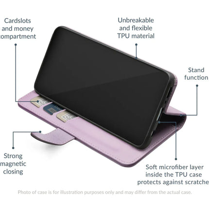 Mobilize Premium Gelly Wallet Book Case Apple Iphone 13 Pro Purple