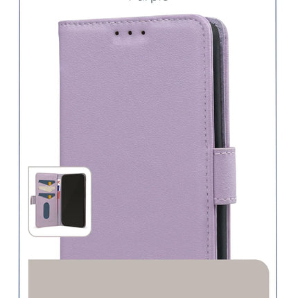 Mobilize Premium Gelly Wallet Book Case Apple Iphone 13 Pro Purple