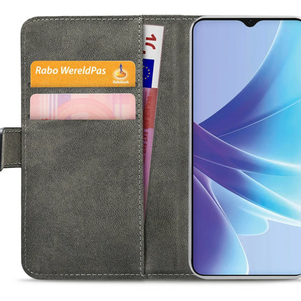 Mobilize Classic Gelly Wallet Book Case Oppo A57S 4G/A77S 4G Black