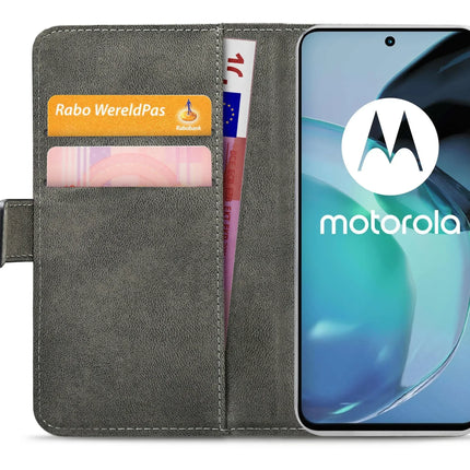 Mobilize Classic Gelly Wallet Book Case Motorola Moto G72 4G Black