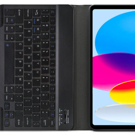 Mobilize Detachable Bluetooth Keyboard Case Apple Ipad 10.9 (2022)/Ipad 11 (2025) Black Qwerty