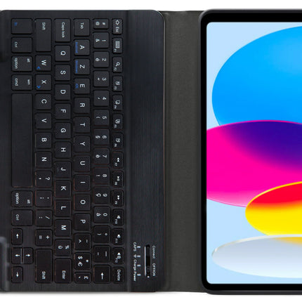 Mobilize Detachable Bluetooth Keyboard Case Apple Ipad 10.9 (2022)/Ipad 11 (2025) Black Azerty