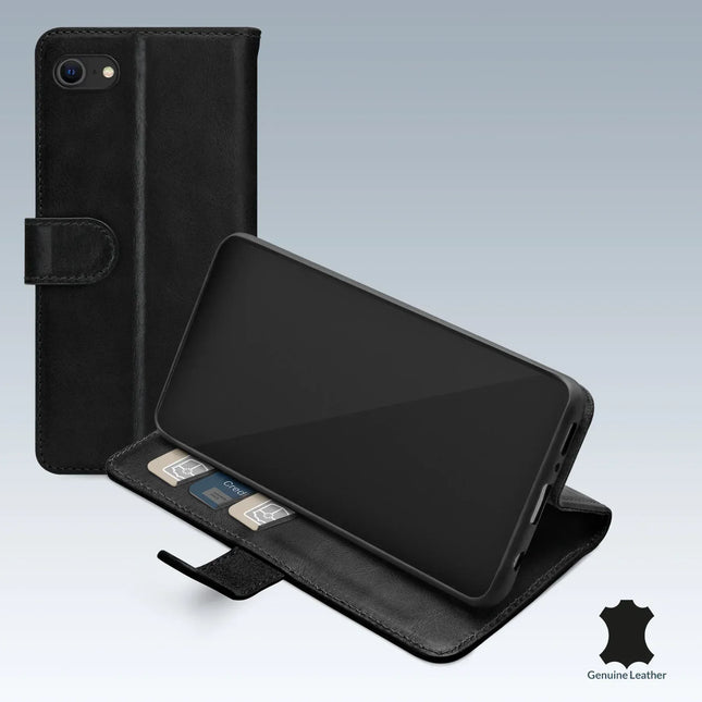 Mobilize Leather Wallet Apple Iphone 6/6S/7/8/Se (2020/2022) Black