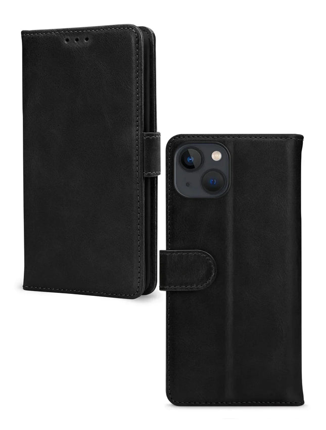 Mobilize Leather Wallet Apple Iphone 13/14/15 Black