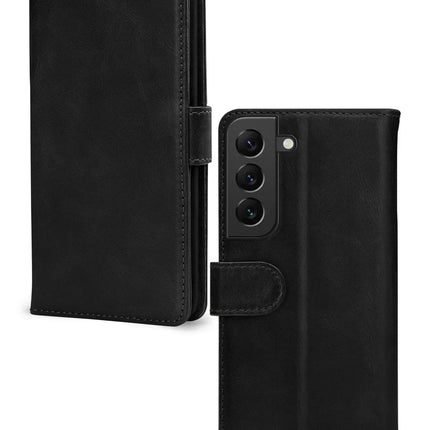 Mobilize Leather Wallet Samsung Galaxy S22 5G Black