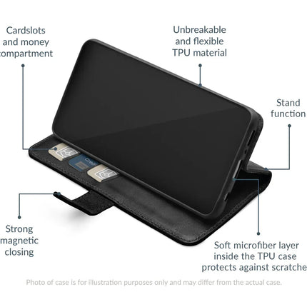 Mobilize Leather Wallet Samsung Galaxy A53 5G Black