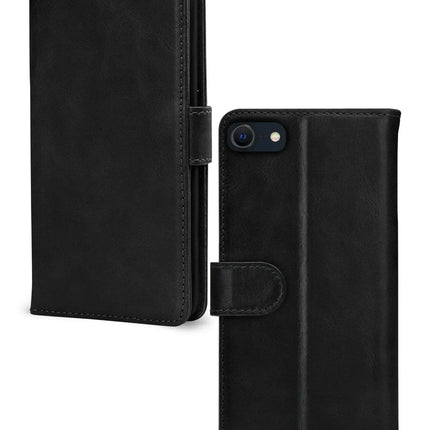 Mobilize Premium Gelly Wallet Book Case Apple Iphone 6/6S/7/8/Se (2020/2022) Black