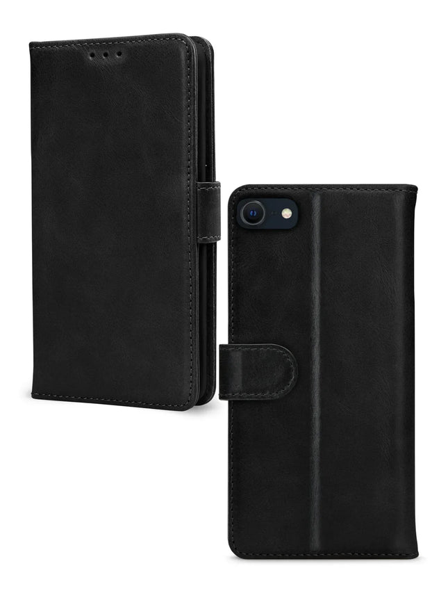 Mobilize Premium Gelly Wallet Book Case Apple Iphone 6/6S/7/8/Se (2020/2022) Black