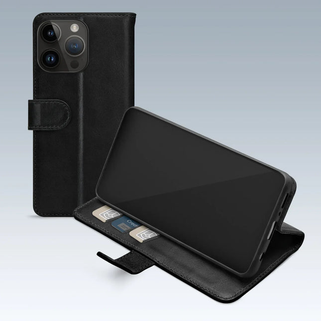 Mobilize Premium Gelly Wallet Book Case Apple Iphone 14 Pro Max Black