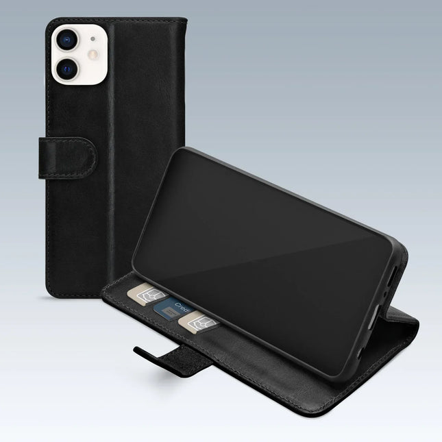 Mobilize Premium Gelly Wallet Book Case Apple Iphone 12/12 Pro Black