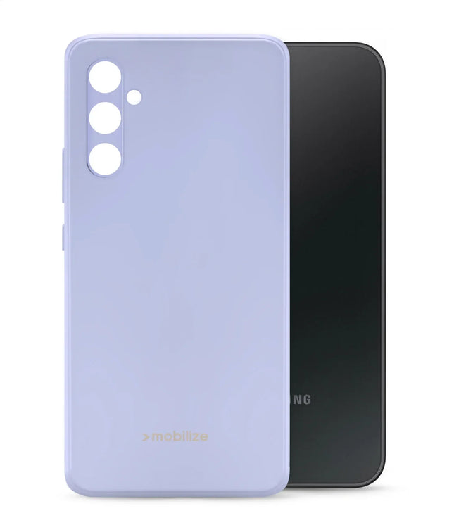 Mobilize Rubber Gelly Case Samsung Galaxy A34 5G Pastel Purple