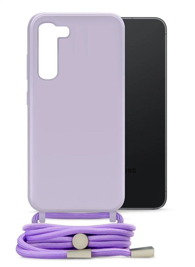 Mobilize Lanyard Gelly Case For Samsung Galaxy S23 5G Pastel Purple