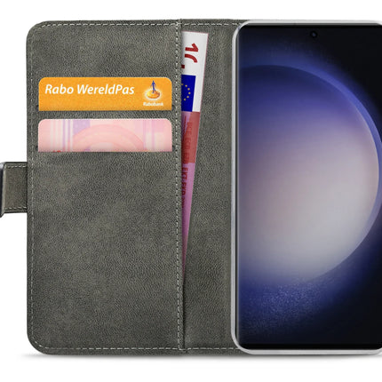 Mobilize Classic Gelly Wallet Book Case Samsung Galaxy S23 Ultra 5G Black