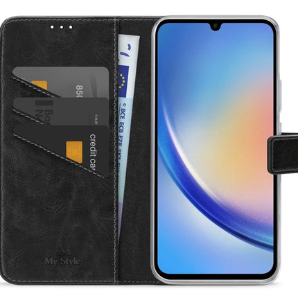 My Style Flex Wallet For Samsung Galaxy A34 5G Black