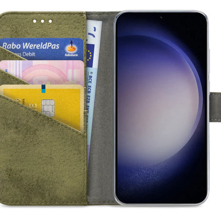 My Style Flex Wallet For Samsung Galaxy S23 5G Olive