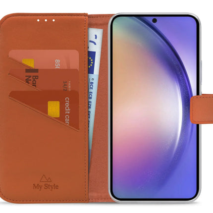 My Style Flex Wallet For Samsung Galaxy A54 5G Rust Red