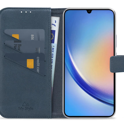 My Style Flex Wallet For Samsung Galaxy A34 5G Ocean Blue