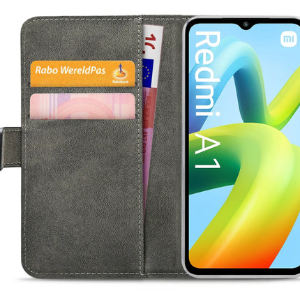 Mobilize Classic Gelly Wallet Book Case Xiaomi Redmi A1/A2 4G Black