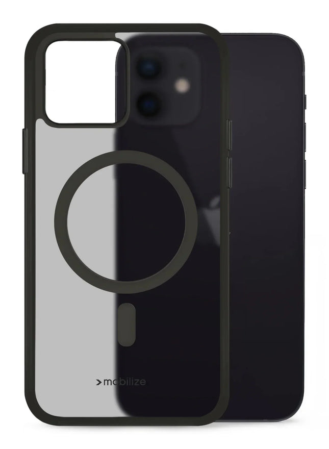 Mobilize Magsafe Compatible Hybrid Pro Case Apple Iphone 12/12 Pro Black