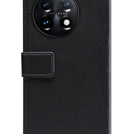 Mobilize Classic Gelly Wallet Book Case Oneplus 11 Black