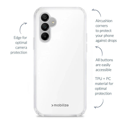 Mobilize Naked Protection Case Samsung Galaxy A24 4G Clear