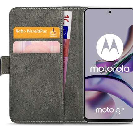 Mobilize Classic Gelly Wallet Book Case Motorola Moto G13 4G/G23 4G Black