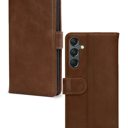 Mobilize Leather Wallet Samsung Galaxy A24 4G Brown