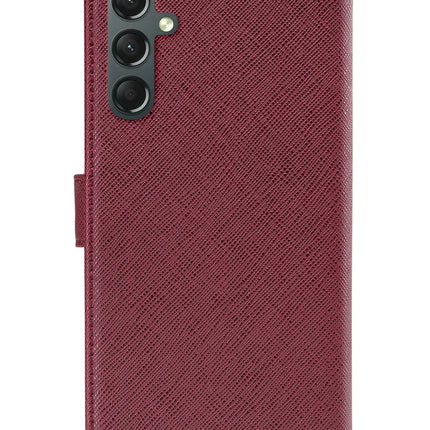 My Style Flex Wallet For Samsung Galaxy A24 4G Bordeaux