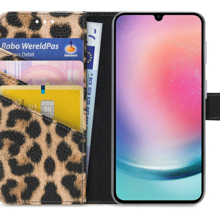 My Style Flex Wallet For Samsung Galaxy A24 4G Leopard