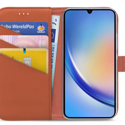 My Style Flex Wallet For Samsung Galaxy A14 4G/5G Rust Red