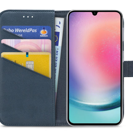 My Style Flex Wallet For Samsung Galaxy A24 4G Ocean Blue