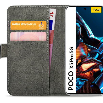 Mobilize Classic Gelly Wallet Book Case Xiaomi Poco X5 Pro 5G Black