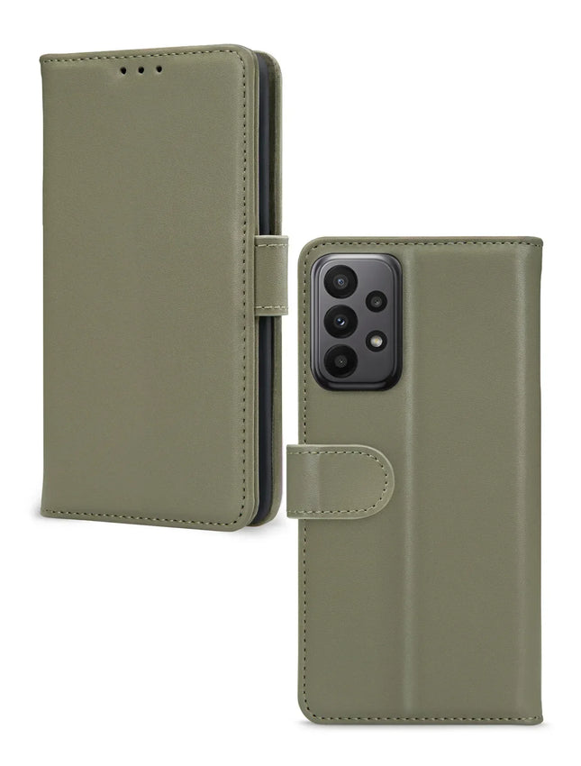 Mobilize Premium Gelly Wallet Book Case Samsung Galaxy A23 5G Green