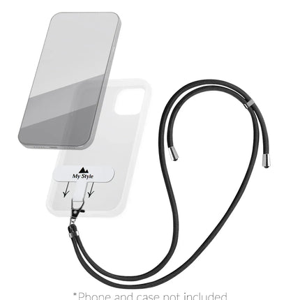 My Style Smartphone Lanyard Black