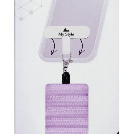 My Style Smartphone Lanyard Purple