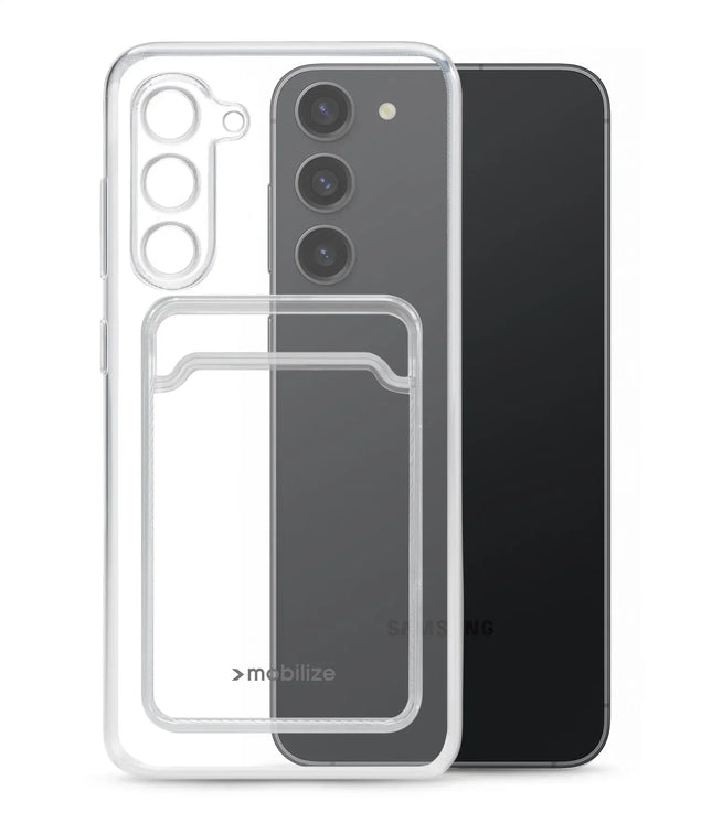 Mobilize Gelly Card Case Samsung Galaxy S23+ 5G Clear