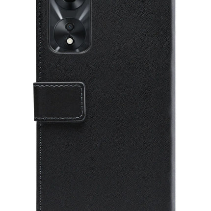 Mobilize Classic Gelly Wallet Book Case Oppo A78 5G Black