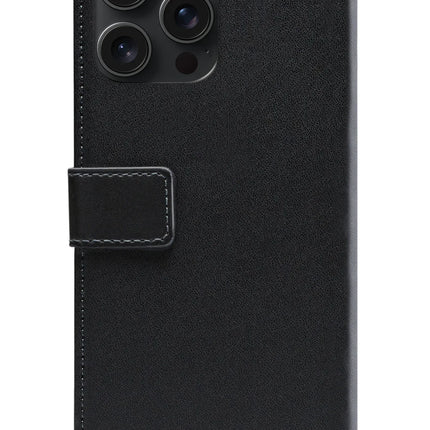 Mobilize Classic Gelly Wallet Book Case Apple Iphone 15 Pro Max Black