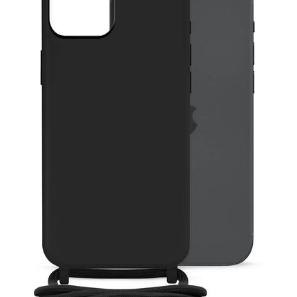 Mobilize Lanyard Gelly Case For Apple Iphone 15 Plus Black