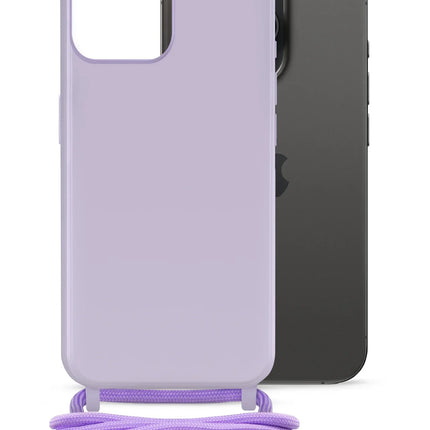 Mobilize Lanyard Gelly Case For Apple Iphone 15 Pro Pastel Purple