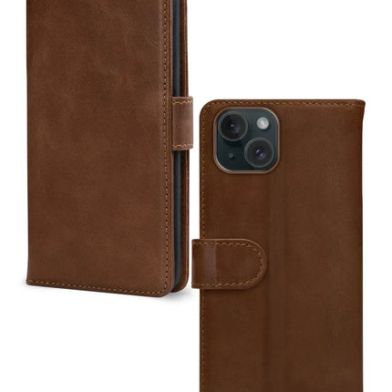Mobilize Leather Wallet Apple Iphone 13/14/15 Brown