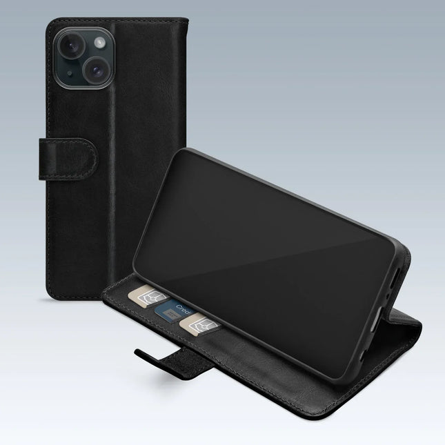 Mobilize Premium Gelly Wallet Book Case Apple Iphone 13/14/15 Black