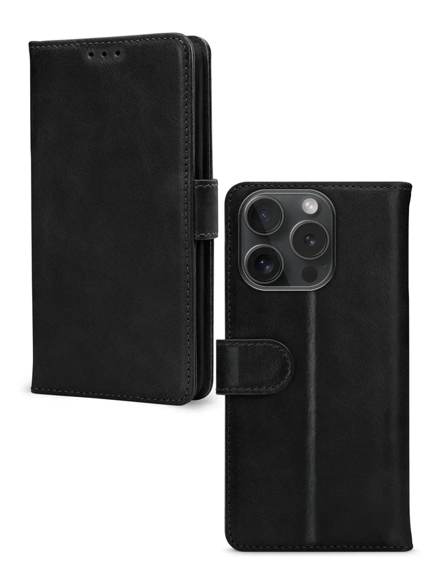 Mobilize Premium Gelly Wallet Book Case Apple Iphone 15 Pro Black