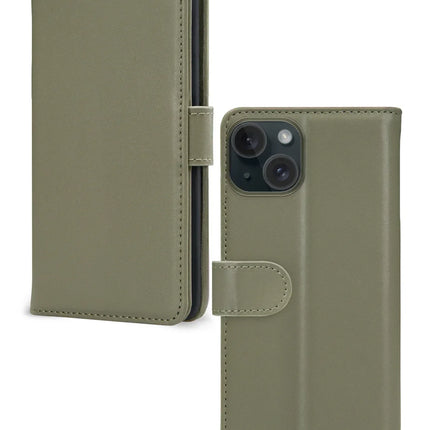 Mobilize Premium Gelly Wallet Book Case Apple Iphone 13/14/15 Green