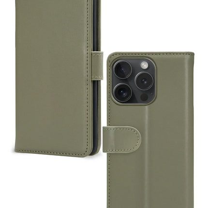 Mobilize Premium Gelly Wallet Book Case Apple Iphone 15 Pro Green