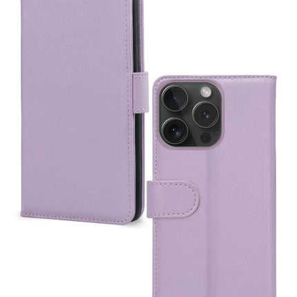 Mobilize Premium Gelly Wallet Book Case Apple Iphone 15 Pro Purple